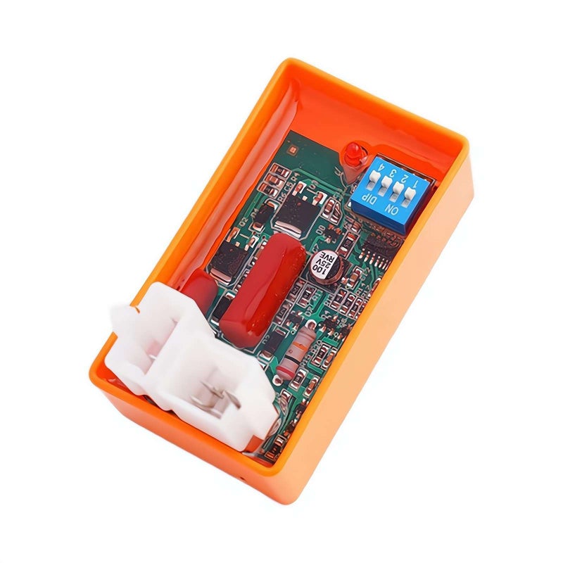 6 pin AC CDI Motorcycle Lgnition Box, High Performance Adjustable Motorcycle,Motorcycle modified CDI with DIP switch CG125 cdi racing CG150 competitive racing Adjustable AC CDI Racing - Image 1